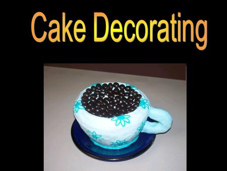 An Art Cake decorating is an art form It takes much talent and skill to turn square and round plain cakes into masterpieces. There are many classes that.