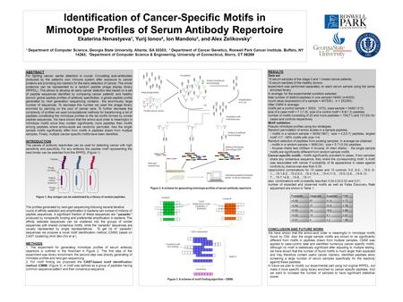 Identification of Cancer-Specific Motifs in