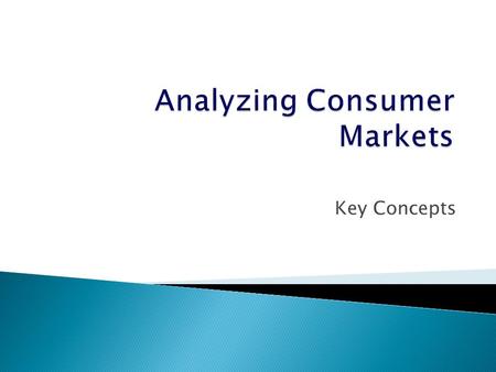 Key Concepts.  Consumer behavior—the study of how individuals, groups, and organizations select, buy, and dispose of goods, services, ideas, or experiences.