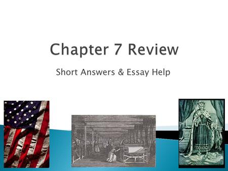 Short Answers & Essay Help.  The American System was a plan to unite the various parts of the U.S. through a system of banking, taxation, and transportation.