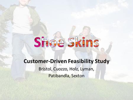 Customer-Driven Feasibility Study Bristol, Cuozzo, Holz, Lyman, Patibandla, Sexton.