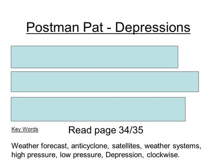 Postman Pat - Depressions