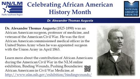 Celebrating African American History Month