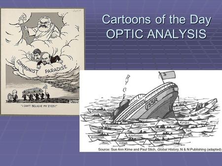 Cartoons of the Day OPTIC ANALYSIS