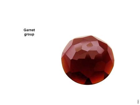 Garnet Mineral Presentation