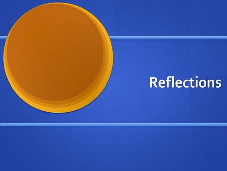 Reflections. Top Lessons Learned Experiments are the best way to determine whether there is a market for a new idea Experiments are the best way to determine.