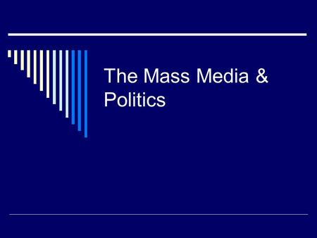 The Mass Media & Politics. How To Read a Newspaper…   minutemodule/index.html