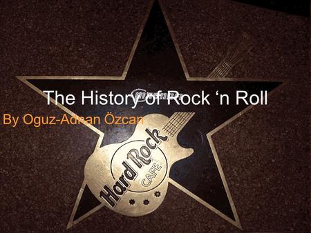 The History of Rock ‘n Roll