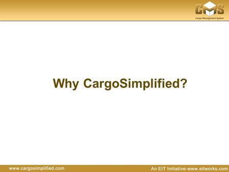 Why CargoSimplified?.