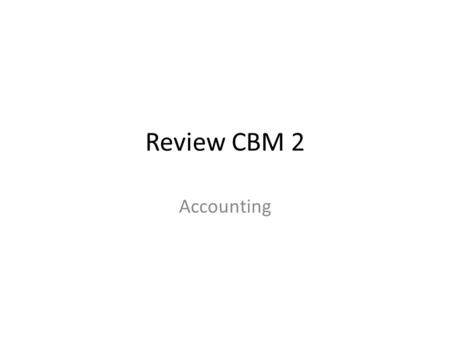 Review CBM 2 Accounting. Prepare and maintain payroll records using computerized and manual systems (ch 13) Where does the employer keep the records of.