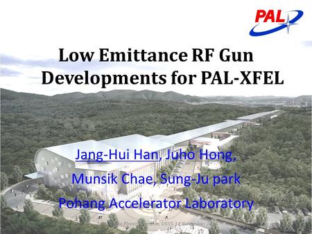 Low Emittance RF Gun Developments for PAL-XFEL