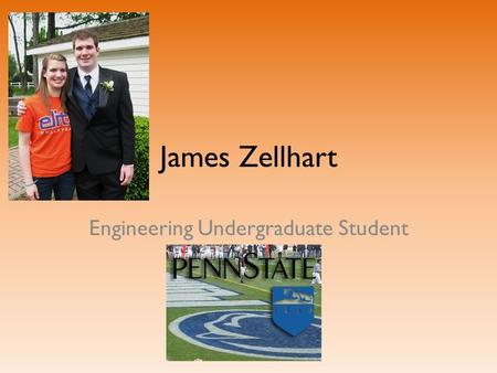 James Zellhart Engineering Undergraduate Student.