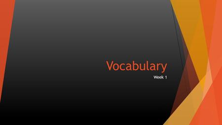 Vocabulary Week 1. SAT Words  abbreviate -- (v) to shorten, abridge  Are you reading the complete Julius Caesar or has it been abbreviated?  abstinence.
