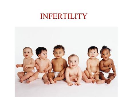 1 INFERTILITY 1. Definitions Under 35 yoNo conception after one year of unprotected intercourse Over 35 yoNo conception after 6 months of unprotected.