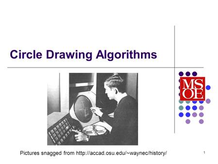 1 Circle Drawing Algorithms Pictures snagged from