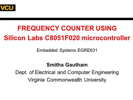 FREQUENCY COUNTER USING Silicon Labs C8051F020 microcontroller