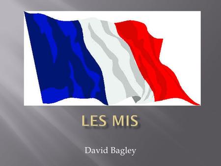 David Bagley.  Les Miserables was first a novel by Victor Hugo  The novel is considered one of the most important novels of all time  It has been adapted.