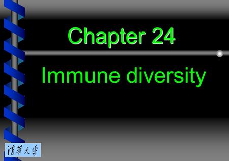 Chapter 24 Immune diversity. 24.1 Introduction 24.2 Clonal selection amplifies lymphocytes that respond to individual antigens 24.3 Immunoglobulin genes.