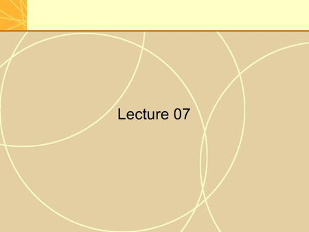 Lecture 07. Lecture Review  The Role Of Technological Change  The Changing Demographics Of The Global Economy  The Changing World Output and World.