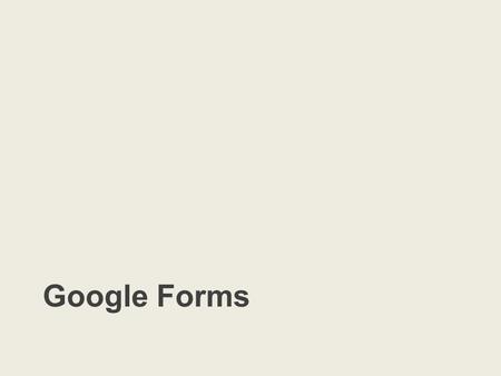 Google Forms. On your ASUrite homepage, select the My Docs link in the Quick Links box. 1.