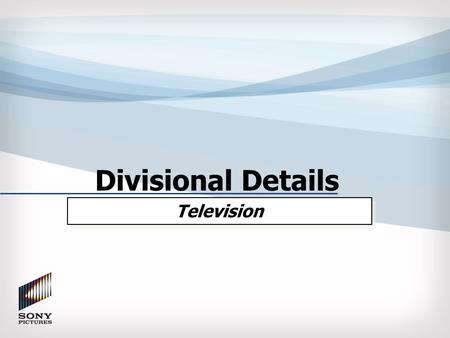 Divisional Details Television. ● Networks −Cable network revenues are expected to see continued growth −There is increasing competition among media companies.