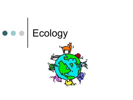Ecology. The Biosphere Earth that supports living things, includes air, land, and water Nonliving environment: Abiotic factors Air currents Temperature.