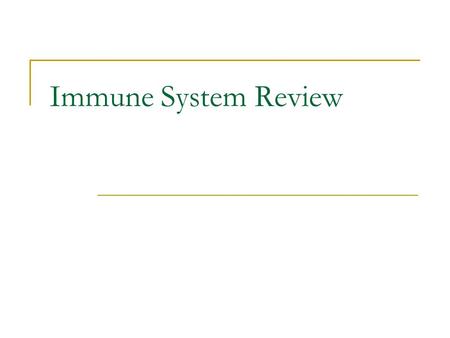 Immune System Review. The circulatory system is made up of …