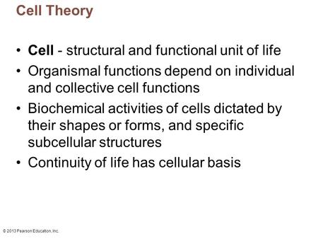 Cell - structural and functional unit of life