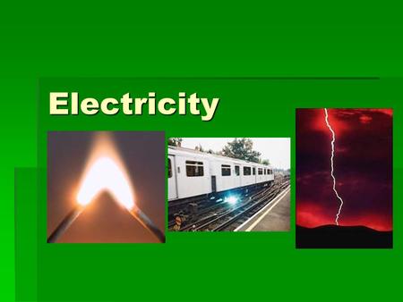 Electricity. Electric Charge and Force  Electric Charge- electrical property of matter that creates a force between objects. Charges- 2 charges generated.