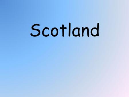 Scotland. Main information Scotland is a country that is part of the United Kingdom. Occupying the northern third of the island of Great Britain, it shares.