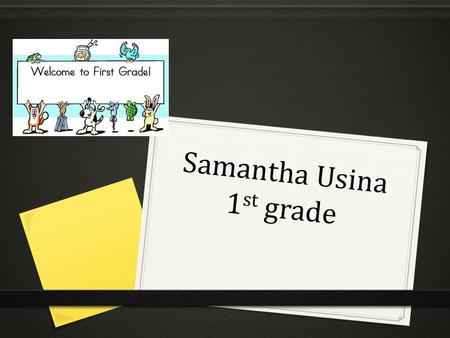 Samantha Usina 1 st grade. Portfolio Page 1&2. Rules and Rationales.