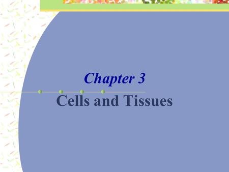Chapter 3 Cells and Tissues. Cellular Physiology: Membrane Transport  Membrane Transport – movement of substance into and out of the cell  Transport.