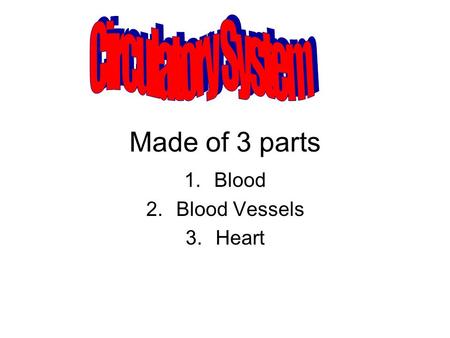 Blood Blood Vessels Heart