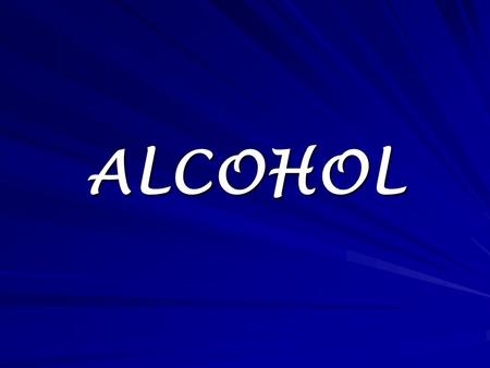 ALCOHOL. Alcohol is --- in the stomach and the small intestine. Food can ____ the rate of absorption. Eating won’t prevent a high BAC.