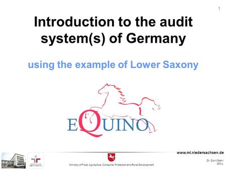 Quality Management including Internal Audits in Germany