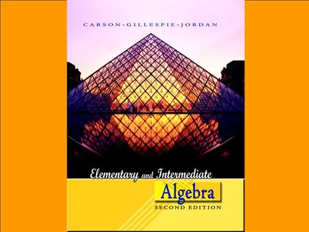 1. Copyright © 2007 Pearson Education, Inc. Publishing as Pearson Addison-Wesley Linear Equations and Inequalities in One Variable CHAPTER 8.1 Compound.