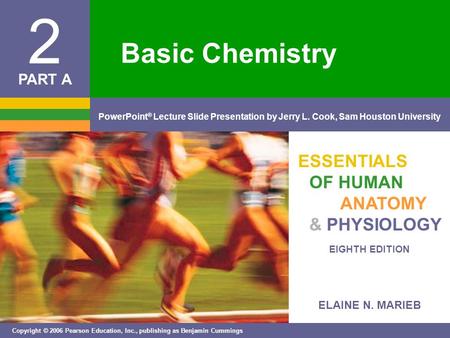 ELAINE N. MARIEB EIGHTH EDITION 2 Copyright © 2006 Pearson Education, Inc., publishing as Benjamin Cummings PowerPoint ® Lecture Slide Presentation by.