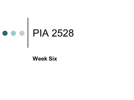 PIA 2528 Week Six. Historical Patterns Land, Rural Development and Human Resource Development.