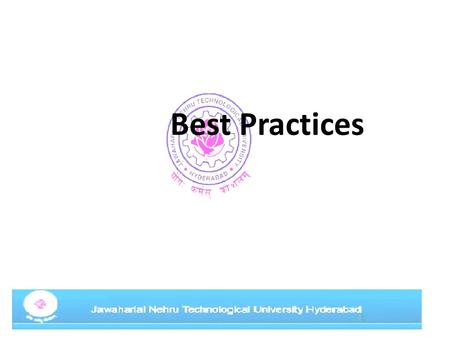 Best Practices. Contents Bad Practices Good Practices.