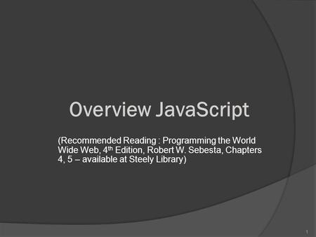 Programming The World Wide Web Robert Sebesta Pdf Files Programming The World Wide Web Robert Sebesta Pdf Files