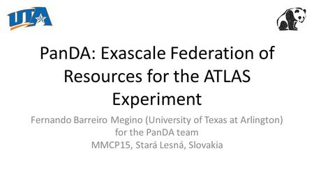 PanDA: Exascale Federation of Resources for the ATLAS Experiment