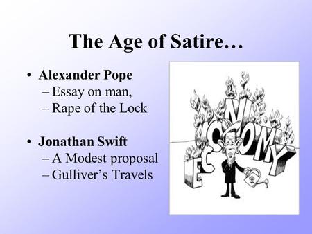 Essay on satire in gulliver's travels