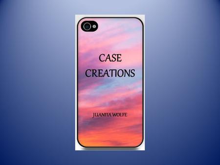 CASE CREATIONS JUANITA WOLFE. WHAT IS CASE CREATIONS?
