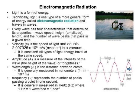 Electromagnetic Radiation