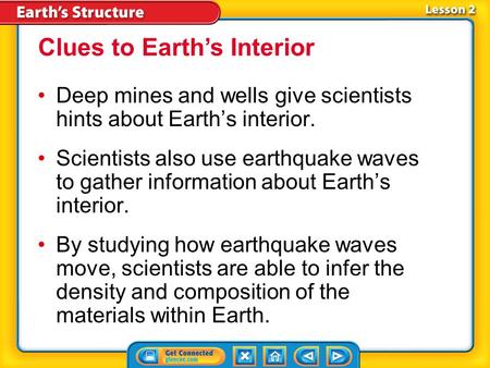 Clues to Earth’s Interior