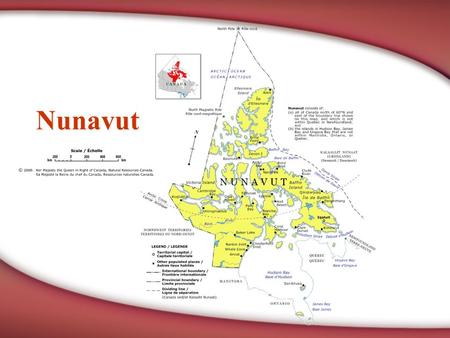 Nunavut. Nunavut: Profile Population 30,800 (2006) 9,000 + students (41 schools) 3 education regions 26 District Education Authorities + 1 Francophone.