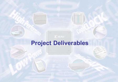 1ECE 545 – Introduction to VHDL Project Deliverables.
