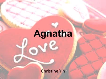 Agnatha Christine Yin. I like… (lamprey) …to spend my time looking for a prey to latch onto. I have 12 rows of pearly whites and once I attach myself.