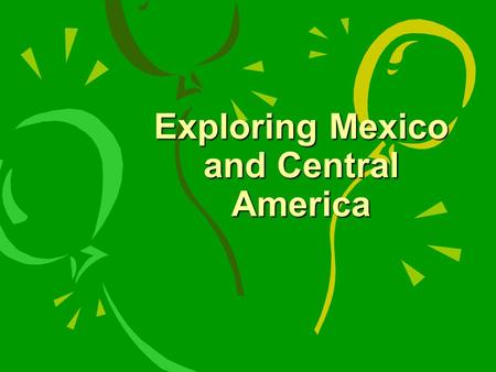 Exploring Mexico and Central America. Mexico One Family’s Move To The City.