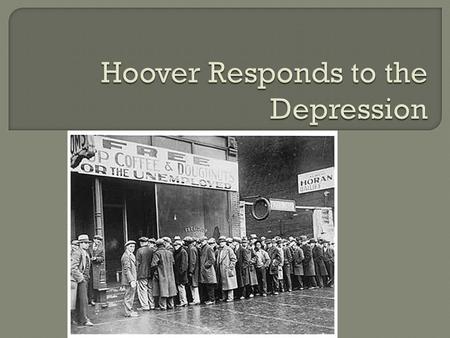  Republican Herbert Hoover (Quaker) VS.  Democrat Alfred E. Smith (Catholic) Three P’s:  Prosperity  Prohibition- Hoover “dry” Smith “wet”  Protestantism.